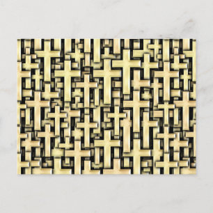 Golden Crosses Briefkaart