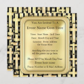 Golden Crosses Kaart (Voorkant / Achterkant)