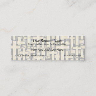 Golden Crosses Mini Visitekaartje