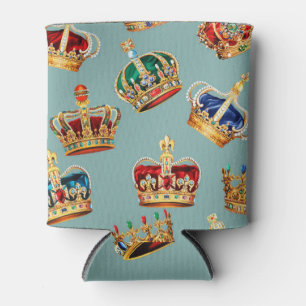 Golden Crown Barok Mode Textuur Blikjeskoeler