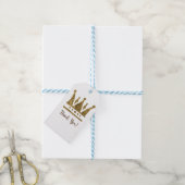 Golden Crown Custom Gift Labels Cadeaulabel (Met Touw)