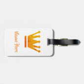 Golden Crown Drawing Luggae Labels (Achterkant horizontaal)