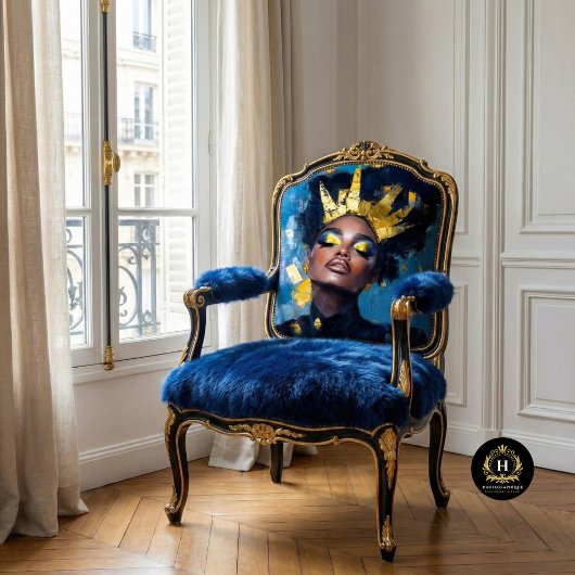 Golden Crown feministische decoupage Tissuepapier