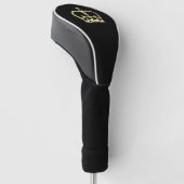 Golden Crown Golfheadcover (Schuin)
