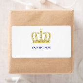 Golden Crown + jouw tekst Etiket (Insitu)