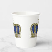 Golden Crown - luxe royal 5 Papieren Bekers (Links)