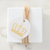 Golden Crown - luxe royal Bedankjes Labels (Met doos)