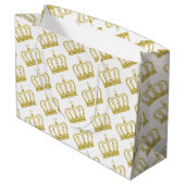 Golden Crown - luxe royal Groot Cadeauzakje (Achterkant Gekanteld)