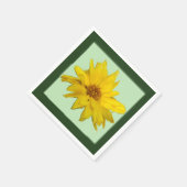 Golden Crownbeard Paper Napkin Servet (Hoek)