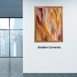 Golden Currents  Poster