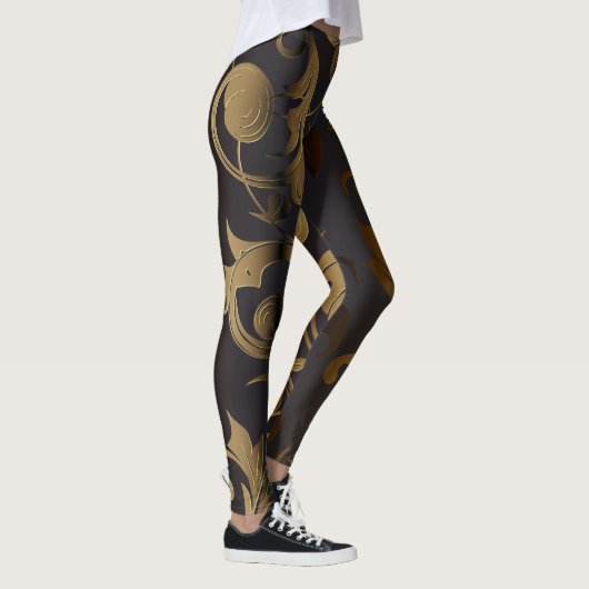 Golden Curtains 3 Leggings (Rechts)
