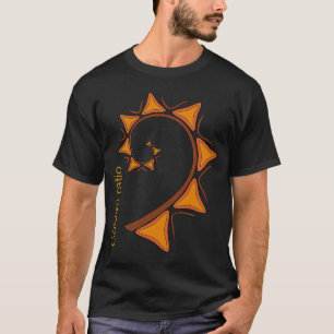 Golden Cut Wiskunde Non-Rationele Aantallen Natura T-shirt