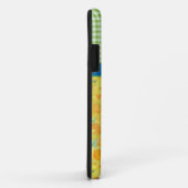 Golden Daffodils en Green Check Gingham Case-Mate iPhone Case (Achterkant/rechts)