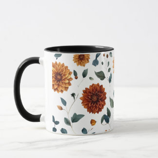 Golden Dahlia Mug