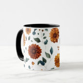 Golden Dahlia Mug (Devant gauche)
