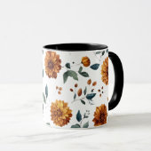 Golden Dahlia Mug (Devant droit)