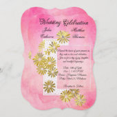 Golden Daisy Dream Elegance Romance Chic Kaart (Voorkant / Achterkant)