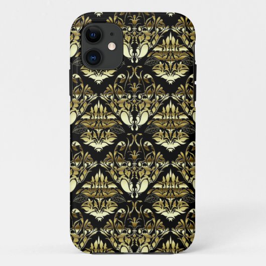 Golden Damask iPhone SE/5/5s Coque (Dos)