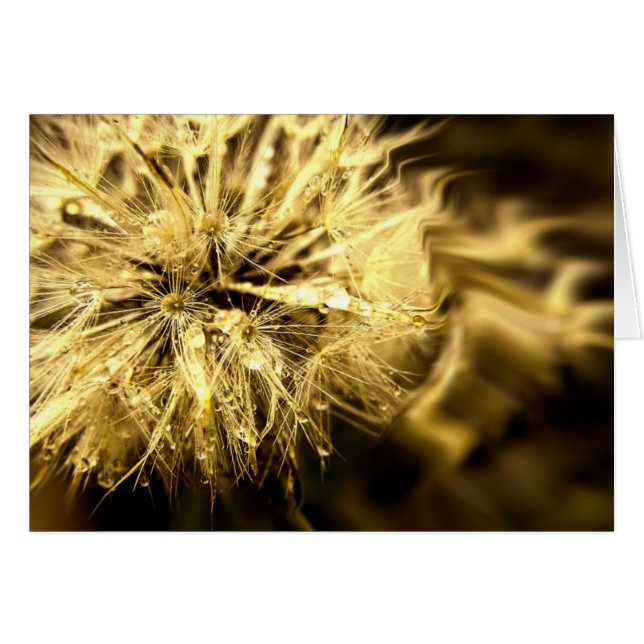 Golden Dandy Dreams Kaart (Voorkant Horizontaal)