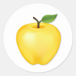 Golden Delicious Apple Sticker