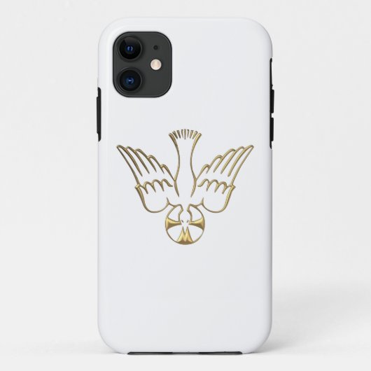 Golden Descent van het Heilige Geest Symbool Case-Mate iPhone Case (Achterkant)