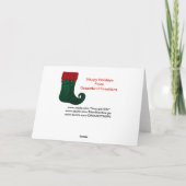 GOLDEN DESIGNER NOËL MERCI DE NOTER (Dos)