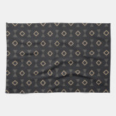 Golden Disco Diamond Pattern Theedoek (Horizontaal)