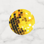 Golden Disco Glitterball Confetti (Petit recto)