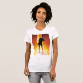 Golden Disco Woman T-shirt (Voorkant volledig)