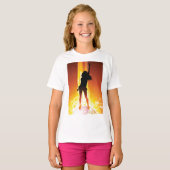 Golden Disco Woman T-shirt (Voorkant volledig)