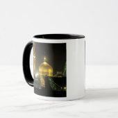Golden dome van het imam Reza Shrine Complex op Mok (Voorkant links)