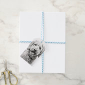 Golden Doodle Cadeaulabel (Met Touw)