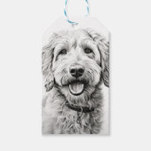 Golden Doodle Cadeaulabel (Voorkant)