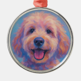 Golden Doodle Christmas Ornament