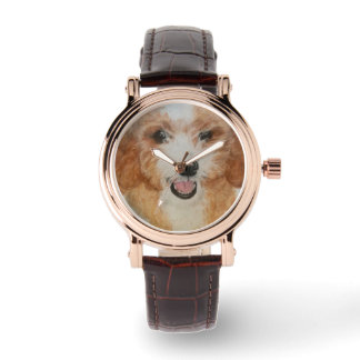Golden Doodle Horloge