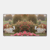 Golden Doodle-Koe Bureaumat (Voorkant)