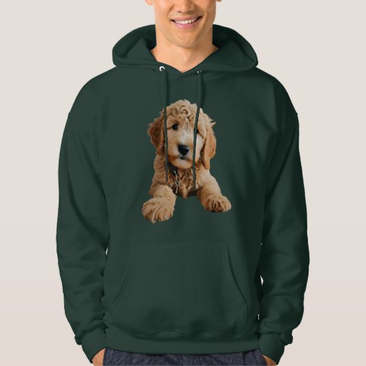 Golden Doodle Puppy Hoodie (Voorkant)