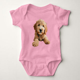 Golden Doodle Puppy Romper