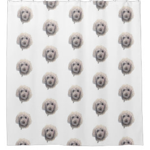 Golden Doodle Shower Curtain Douchegordijn