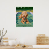Golden Doodle Wall Decor Poster (Keuken)