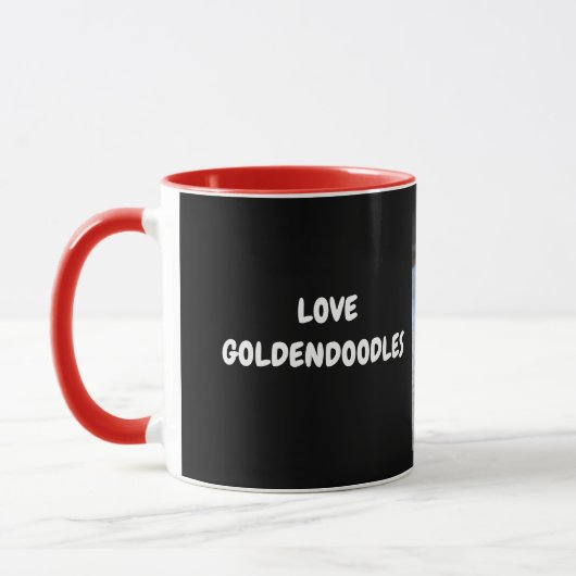Golden Doodles Mok (Links)