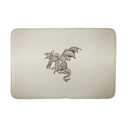 Golden Dragon Badmat (Voorkant)