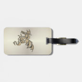 Golden Dragon Bagagelabel (Achterkant horizontaal)