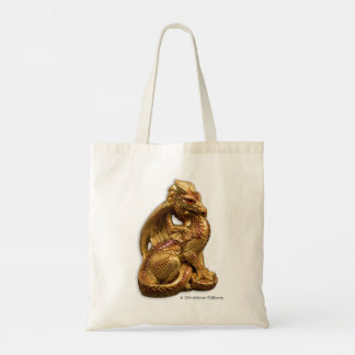 Golden Dragon Canvas tas