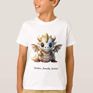"Golden Dragon Charm" T-shirt