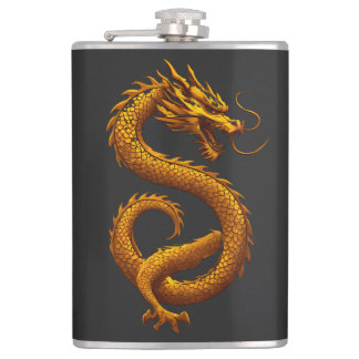 Golden Dragon Heupfles