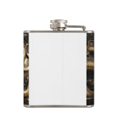 GOLDEN DRAGON HIP FLASK HEUPFLES (Achterkant)