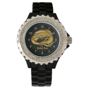 Golden Dragon Horloge