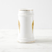 Golden Dragon-Mok - Medieval Style Beer Stein Bierpul (Center)