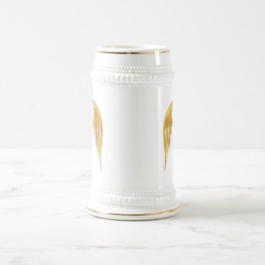 Golden Dragon-Mok - Medieval Style Beer Stein Bierpul (Center)